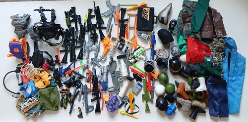 Action man bundle - lot, of