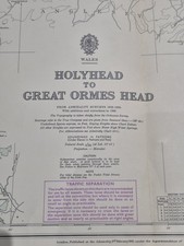Admiralty Chart Holyhead to