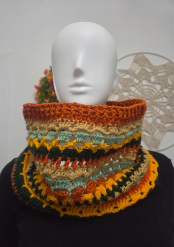 Crochet scarf wrap woman shawl