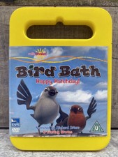 milkshake! Bird Bath Happy Hatchday Carrycase DVD 8 Storys Richard Bryers RSPB