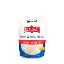 REDMOND REAL SALT Fine Salt, Refill Pouch (26oz/737g) GLUTEN FREE