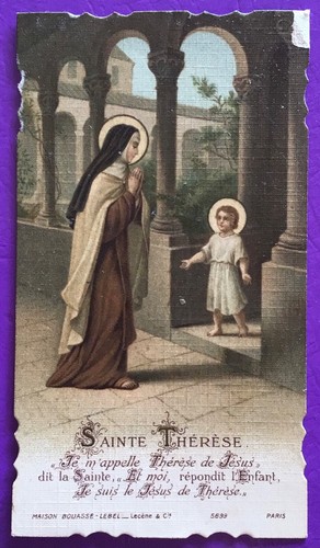 Santino holy card - holy, santa
