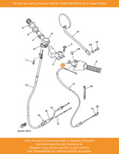 YAMAHA Plug, 90338-19166 OEM