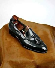 Bespoke Handmade black leather