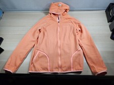 O'Neill Soft Shell Windbreaker Hoodie Hooded Jacket Peach Women's Size XL