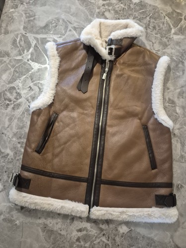 Faux fur brown - faux, leather