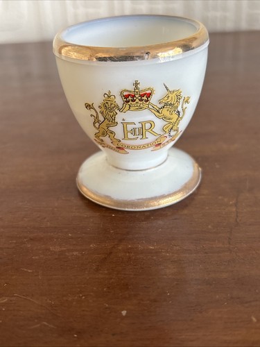 1953 coronation glass egg - 1953,