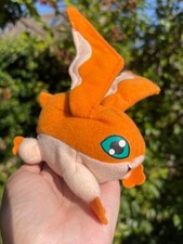 Vintage McDonalds Happy Meal Digimon Patamon Soft Plush Toy Doll Figure