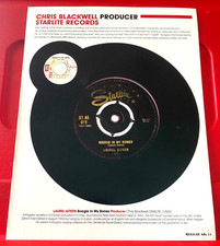 Laurel Aitken Boogie In My Bones Reggae Record Art PICTURE / PRINT 10.5" x 8"