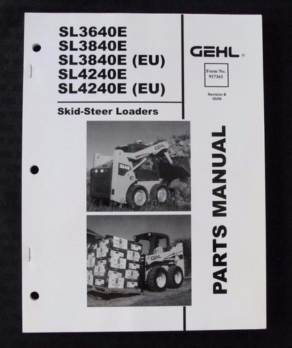 Gehl sl3640e sl3840e - sl3840e, sl4240e