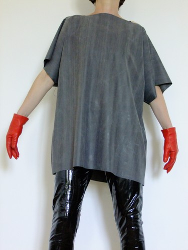 Rubber tee shirt - tee,