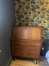 Mid Century Teak Secretary