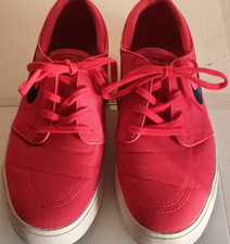 NIKE SB ZOOM STEFAN JANOSKI RED TRAINERS UK 9 (44) GOOD CONDITION FREE UK P+P