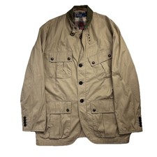 Polo Ralph Lauren Utility Cargo Jacket  Military Beige XXL Field Parka Safari