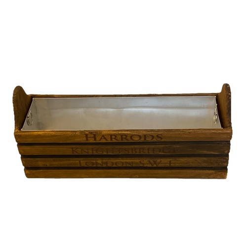 Harrods advertising wooden - advertising,