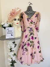 Mother of Bride Gabriela Sanchez  Size 12 Floaty Dress & Fascinator