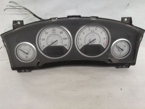 Speedometer cluster silver - speedometer,