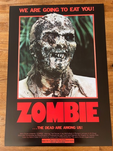 Poster zombie 420mm - poster, 594mm