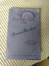 Humber Hawk mark V owners