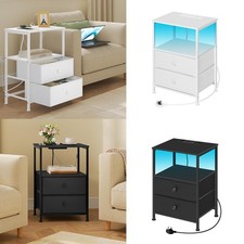 Wooden Bedside Table Cabinets