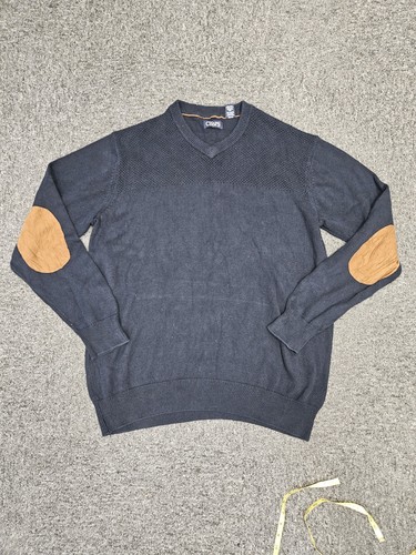 Chaps sweater elbow patch mens - chaps,
