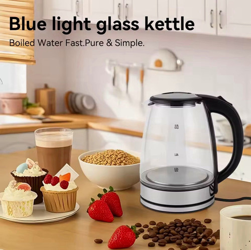 Blue light glass corded - 2l,