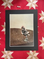 FRANCIS BACON ,   ART PRINT retro VINTAGE 1960s. HIGH QUALITY, Mounted