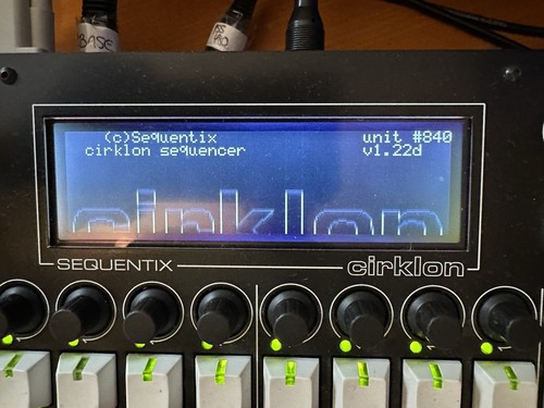 Sequentix cirklon sequencer - cirklon,