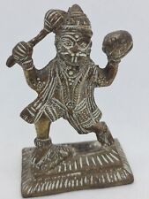 Lord HANUMAN Hindu God Brass STATUE Figurine Puja Monkey Rama Ramayana. Vintage