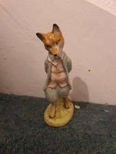 VINTAGE BESWICK BEATRIX POTTER FIGURE FIGURINE FOXY WHISKERED GENTLEMAN BP-3b
