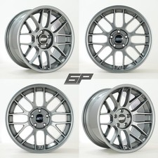 18" 6P DTM 5x120 alloys RC Concave Gunmetal fit BMW 335i E90 E91 E92 E92 8.5/10