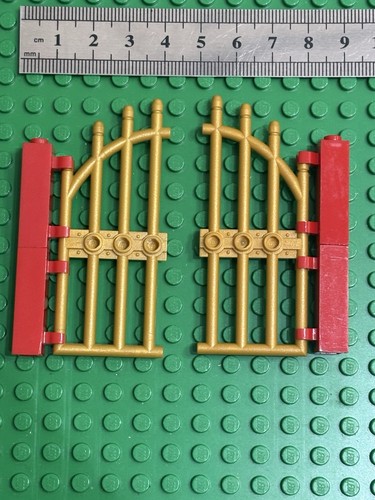 Lego gold castle - gold, arched
