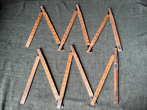 Vintage folding wooden - vintage,