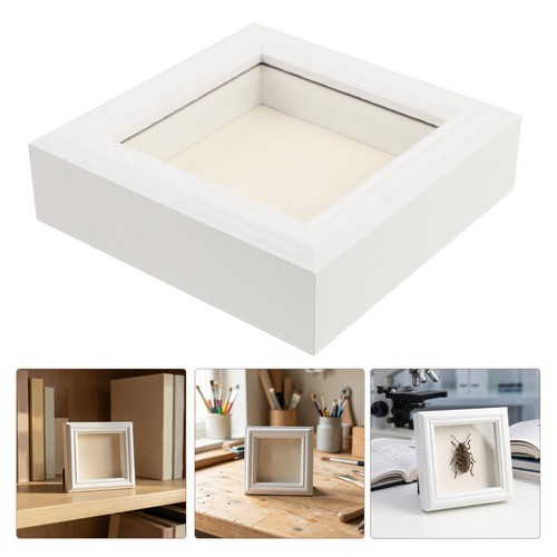 White durable specimen shadow - white,