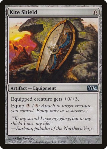 Kite shield - shield, (210)