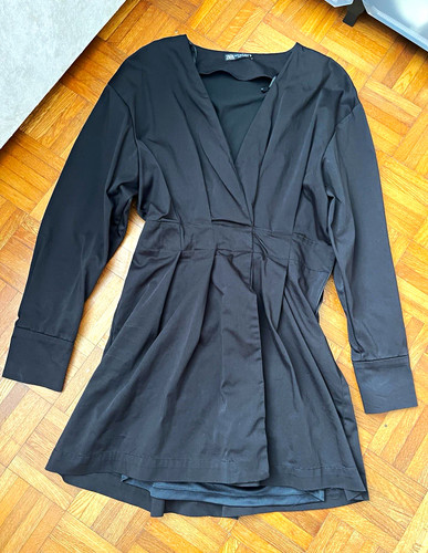 Zara black long - black, sleeve