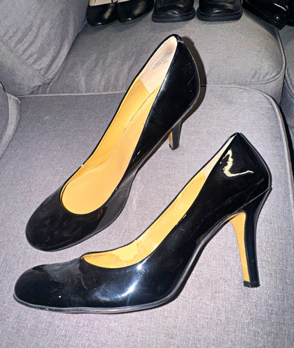 Nine west black patent - west, leather