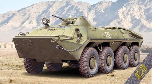 Ace 72164 soviet btr 70 - 1:72, btr-70
