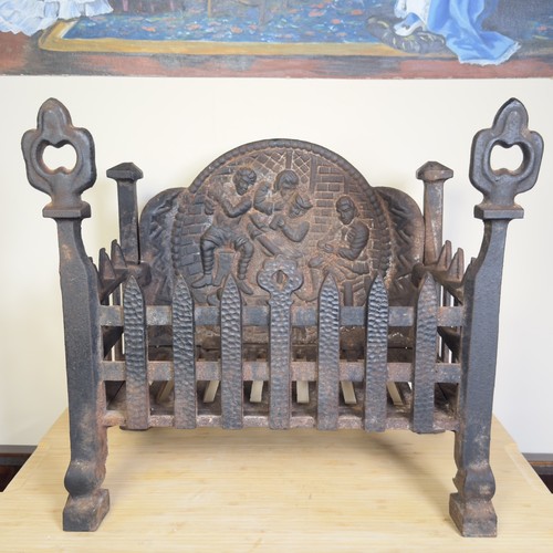 Victorian cast iron - iron, fire