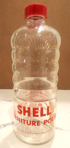 Vintage shell furniture polish - shell,