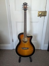 Washburn EA15ATB  Mini Jumbo Acoustic-Electric Guitar  - Tobacco Sunburst