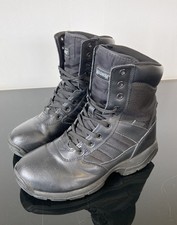 Magnum Panther Uniform Black Leather Boots Tactical Combat Military UK 6 See Pic