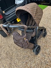 FENDI Monogram Logo Pram GENUINE