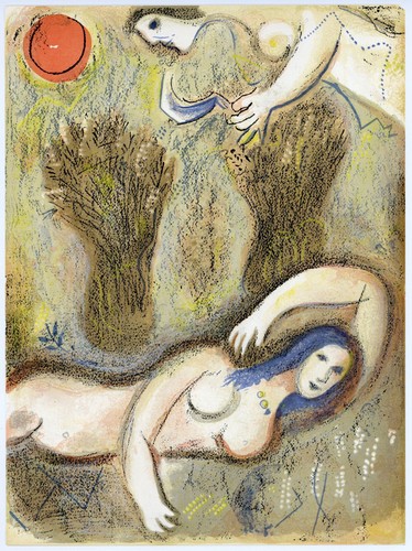 Marc chagall boaz - "boaz, wakes