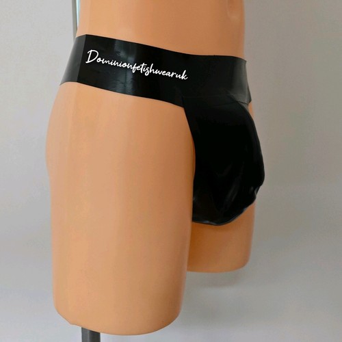 Male pouch thong black - uk,