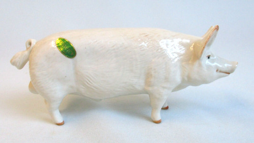 Original beswick pig - pig, wall