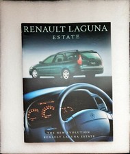 Renault Laguna Estate Brochure 1998