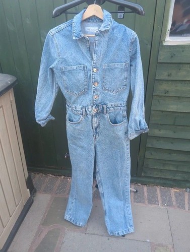 Zara denim jumpsuit - denim, boiler
