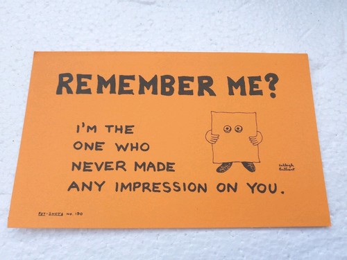 Vintage funny postcard - vintage,