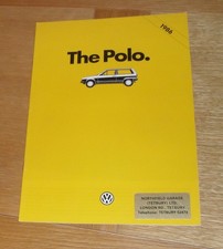 Volkswagen VW Polo Brochure